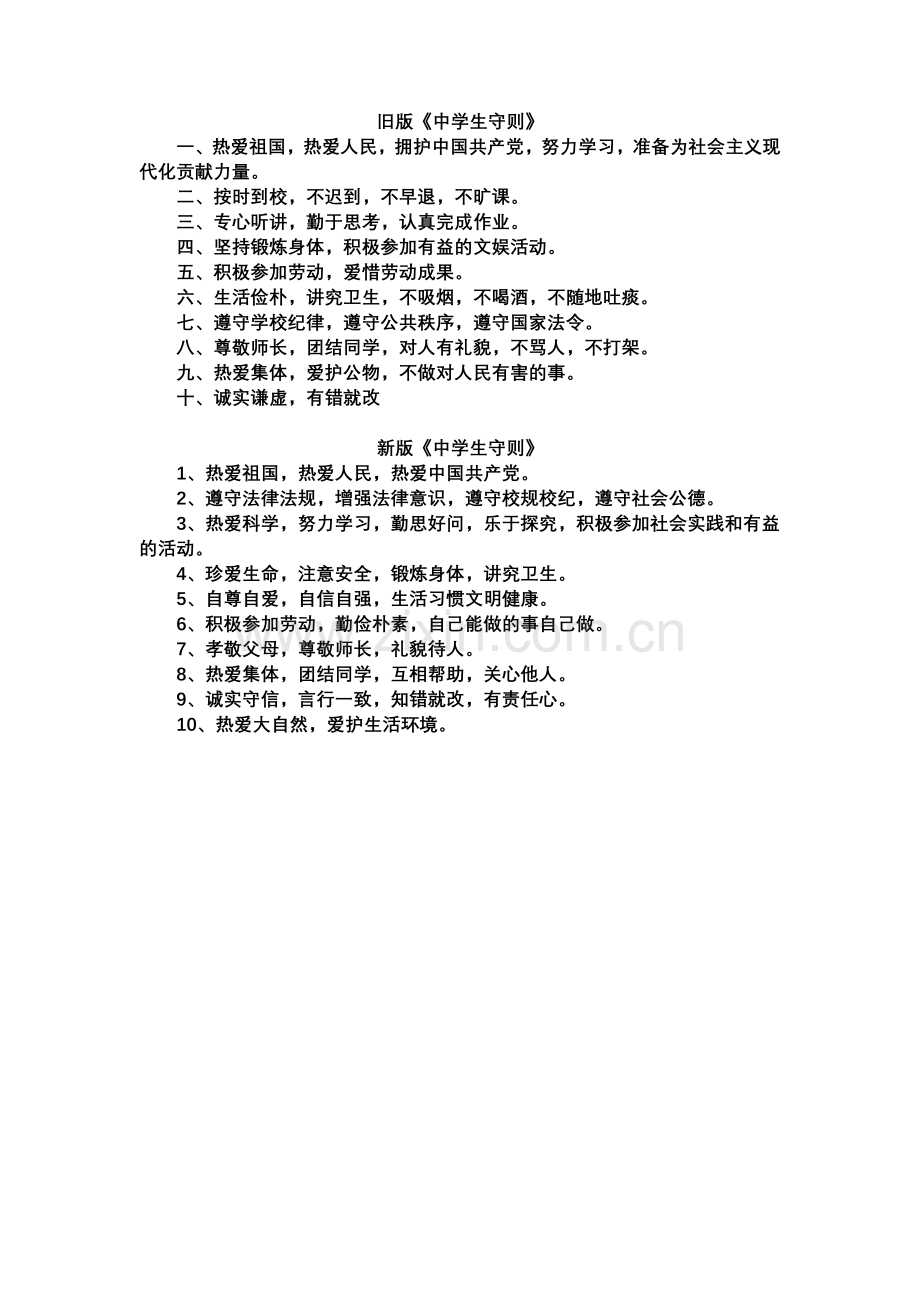 中学生守则.doc_第1页