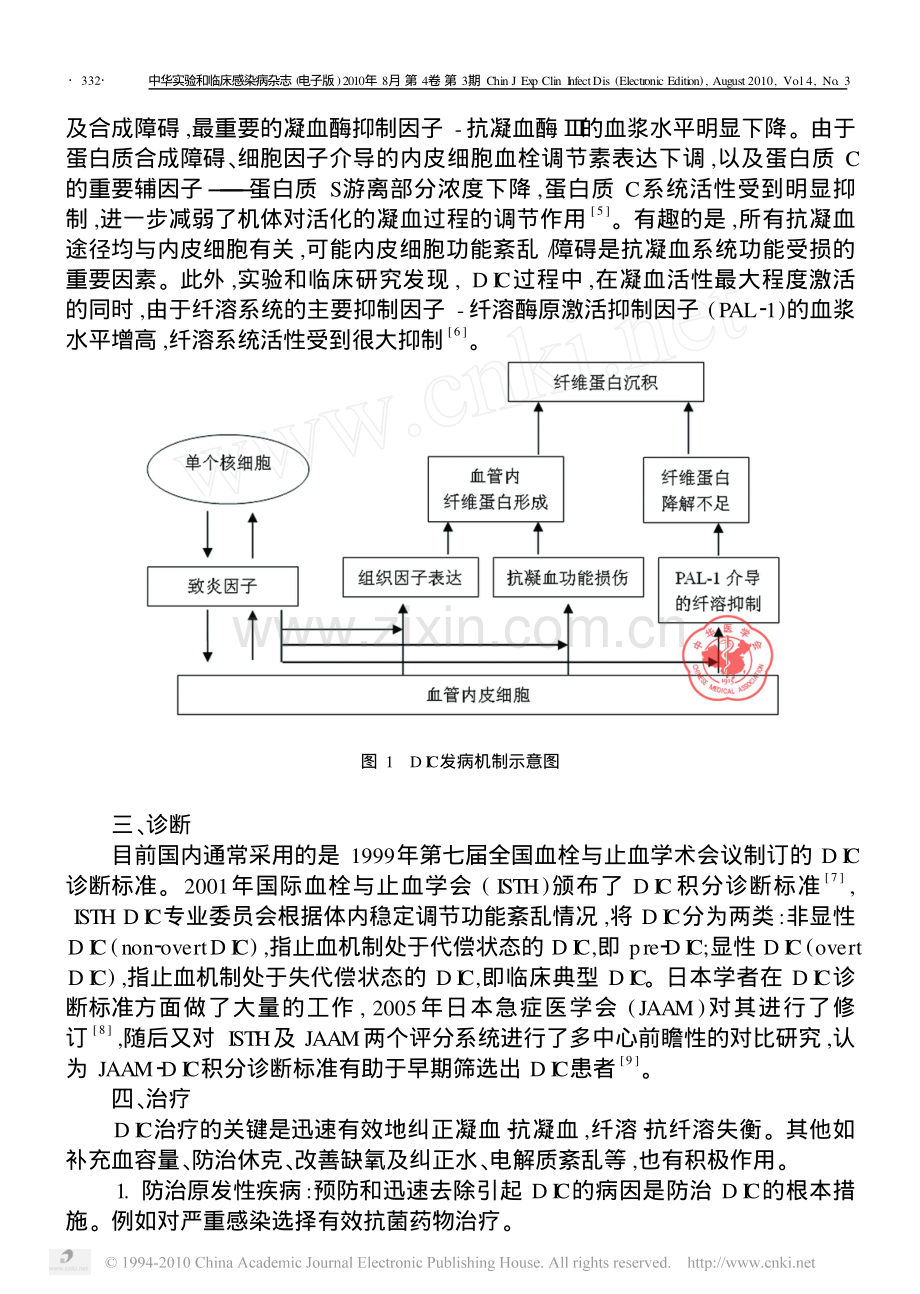 感染性疾病相关弥漫性血管内凝血诊治进展.pdf_第2页