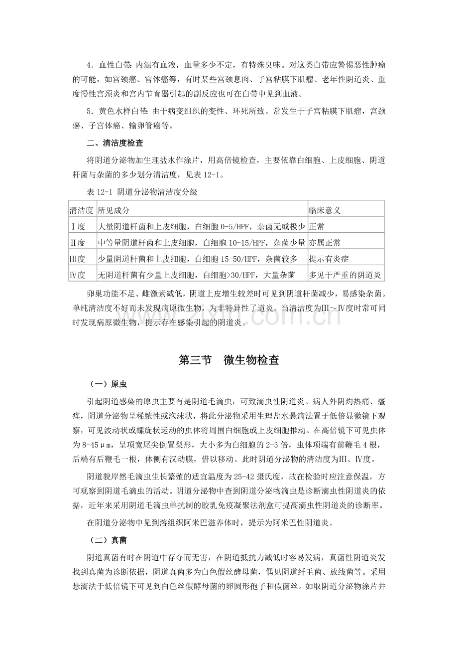 第十二章阴道分泌物检查2003.doc_第2页