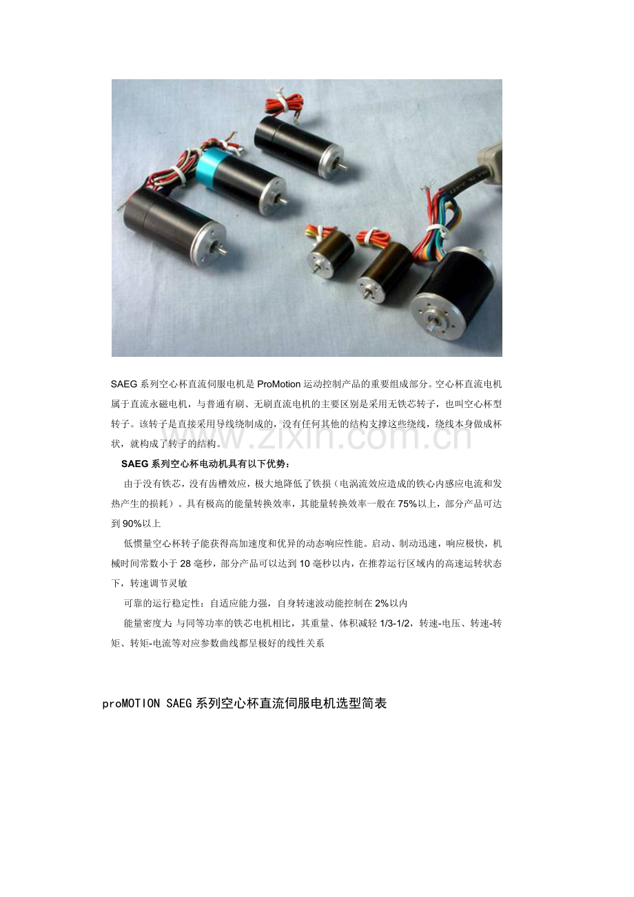 空心杯直流伺服电机.docx_第2页