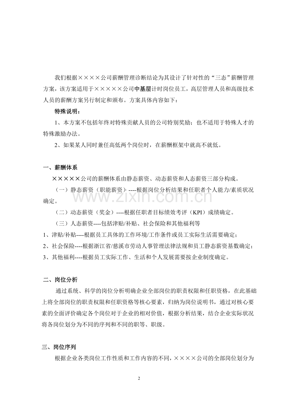 公司薪酬福利方案.doc_第2页