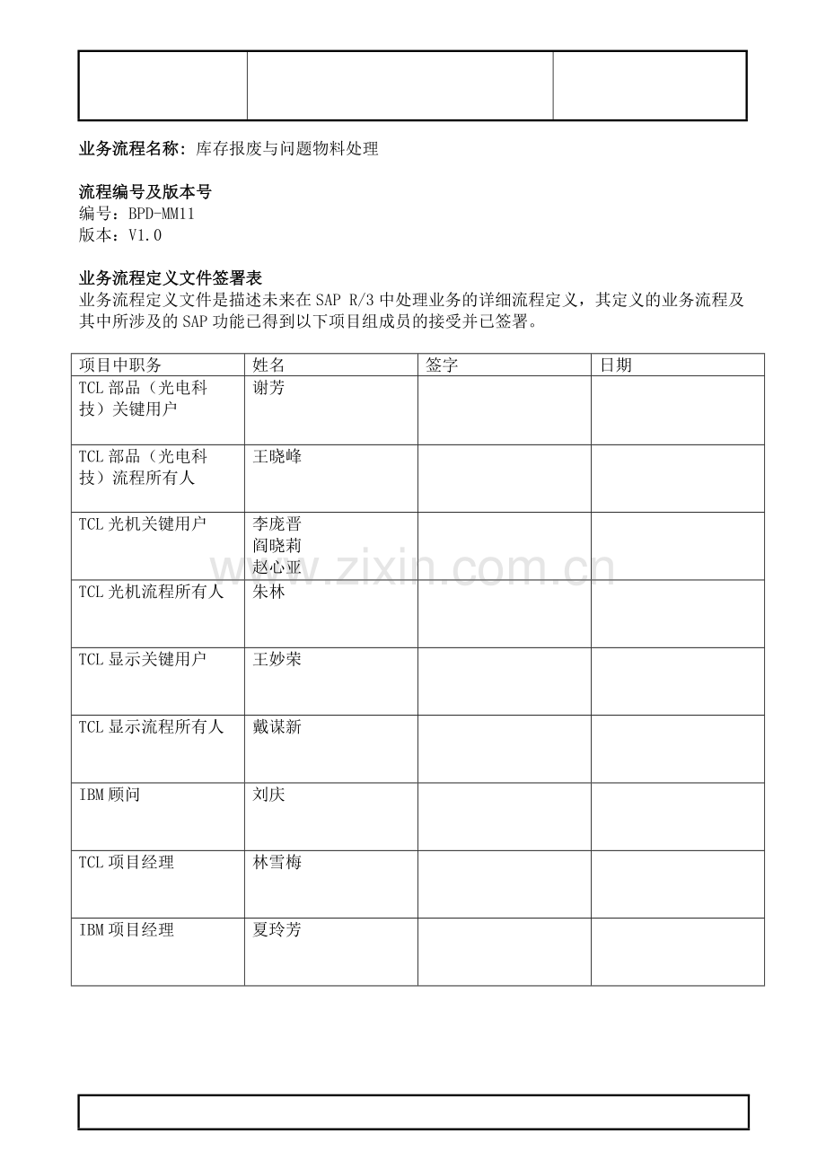 库存报废与问题物料处理流程.doc_第1页