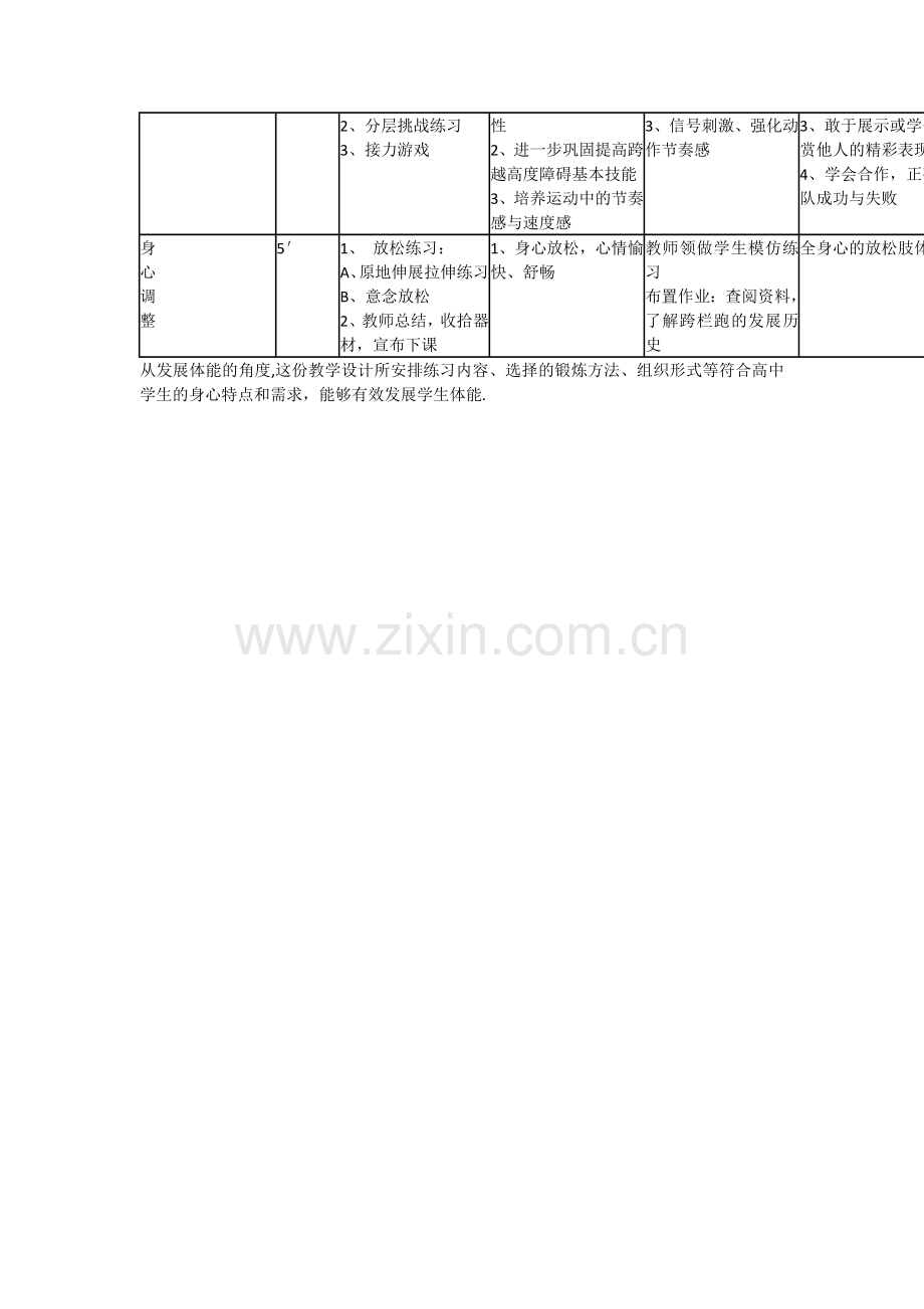 跨栏跑的设计.docx_第2页