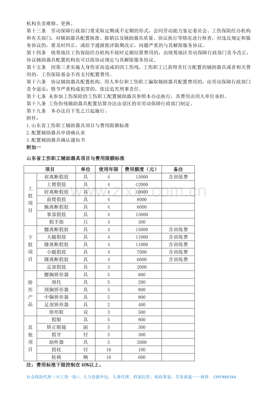 山东省工伤职工辅助器具配置管理暂行办法.pdf_第2页