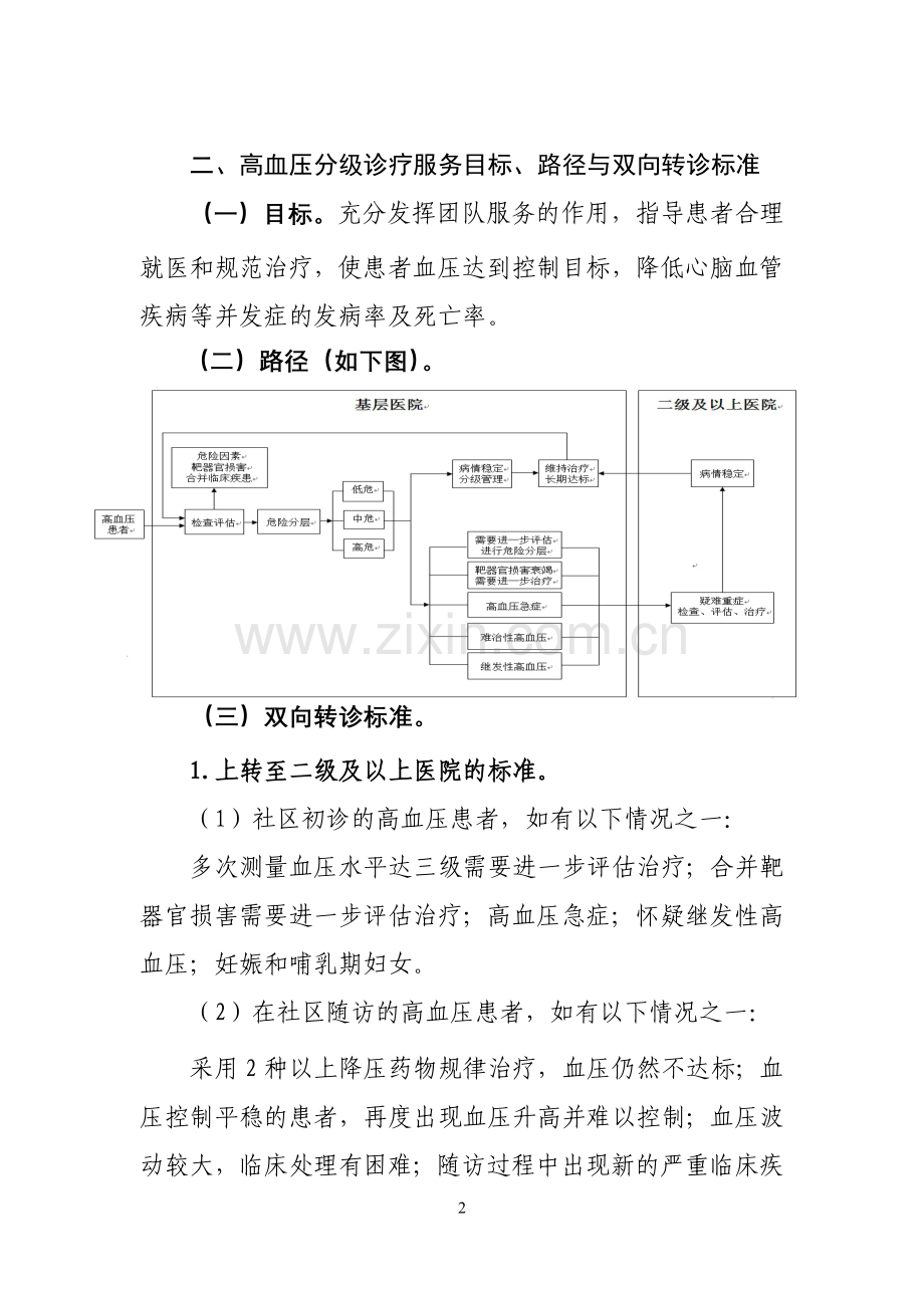 高血压分级诊疗服务技术方案.doc_第2页