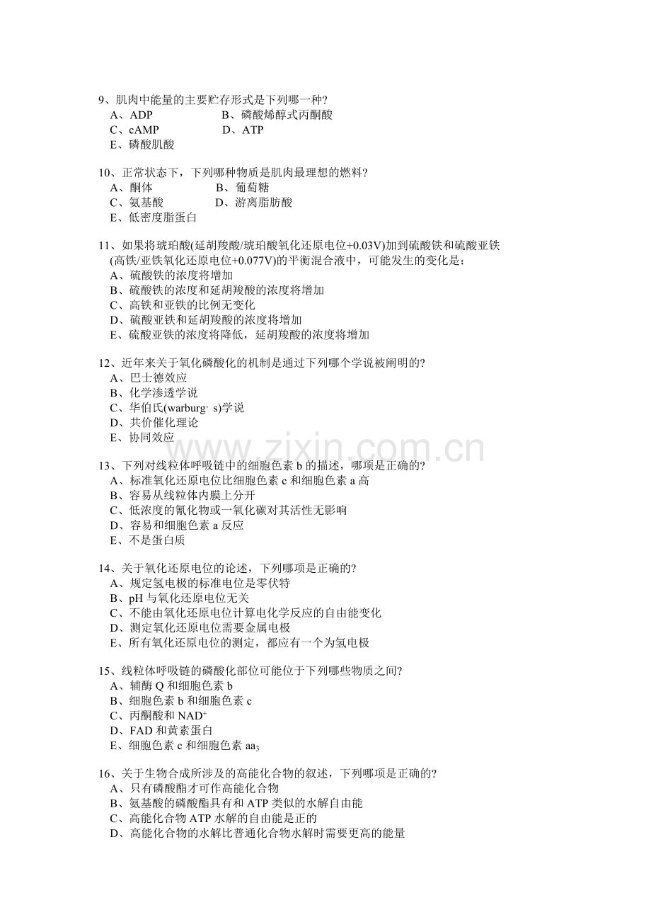 第四部分生物氧化.doc_第2页