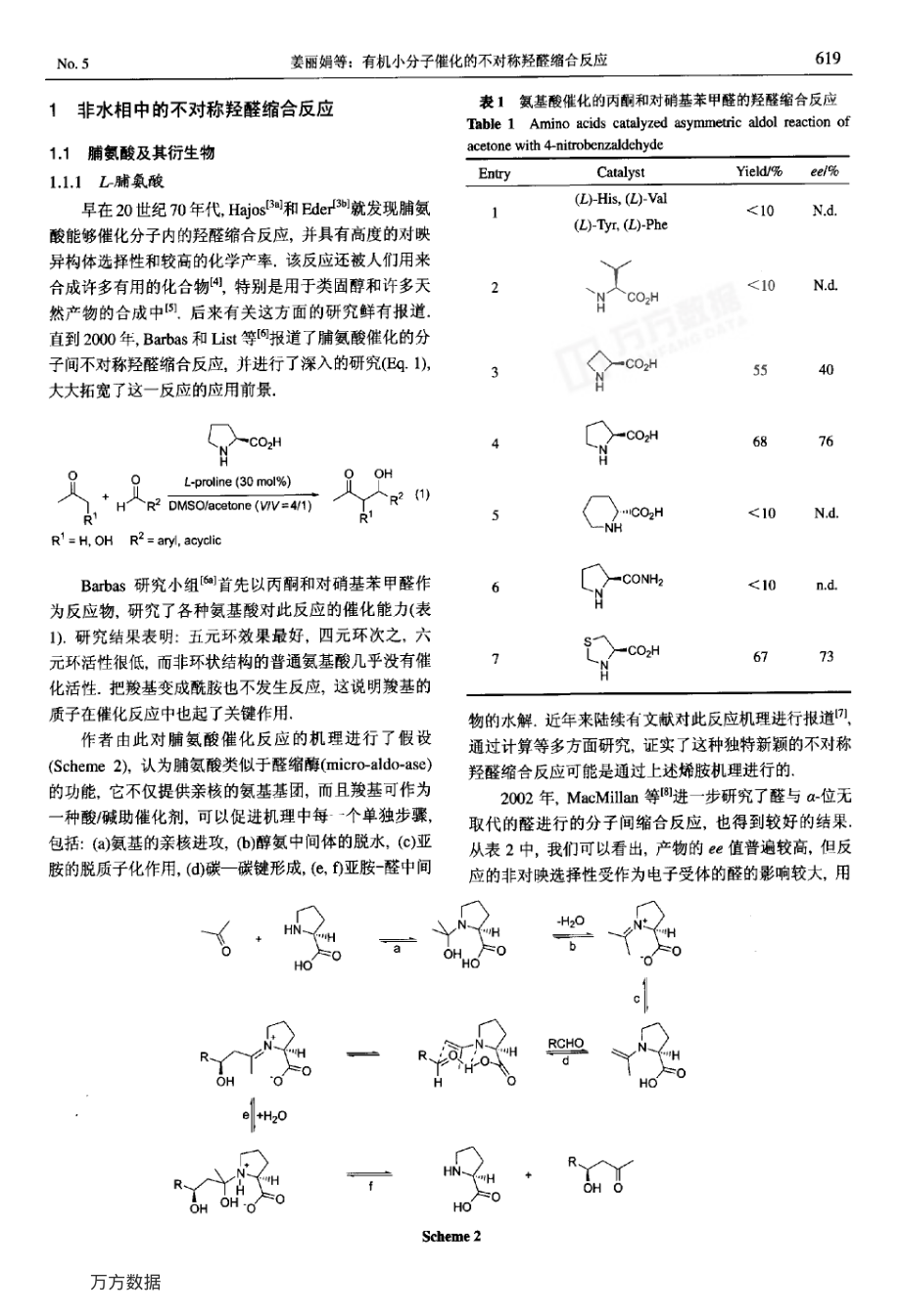有机小分子催化的不对称羟醛缩合反应.pdf_第2页
