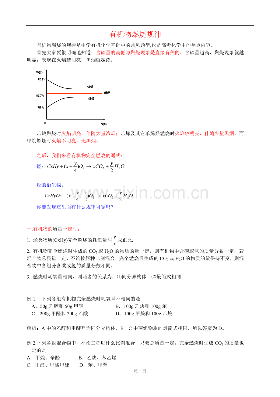 燃烧规律.doc_第1页