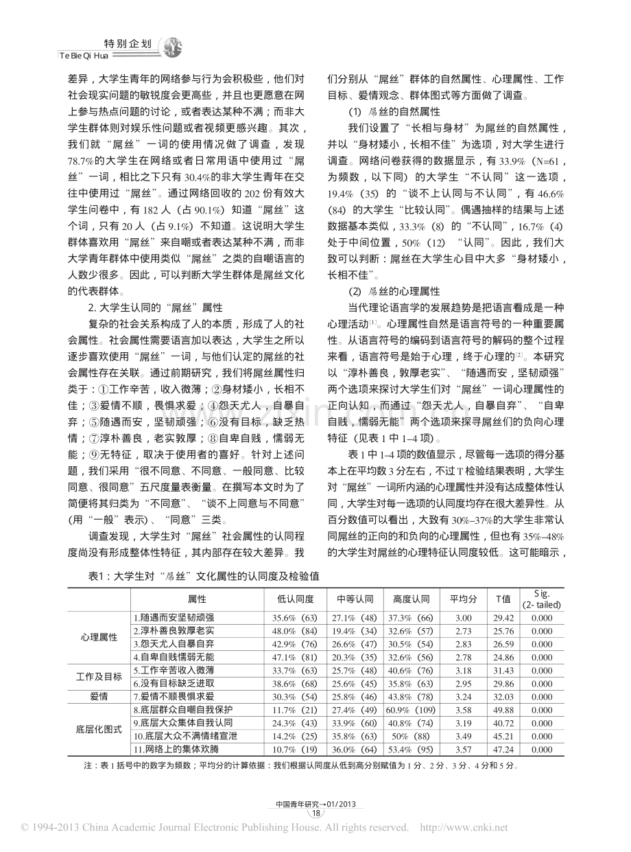 走近_屌丝_大学生底层化表达_李斌.pdf_第2页