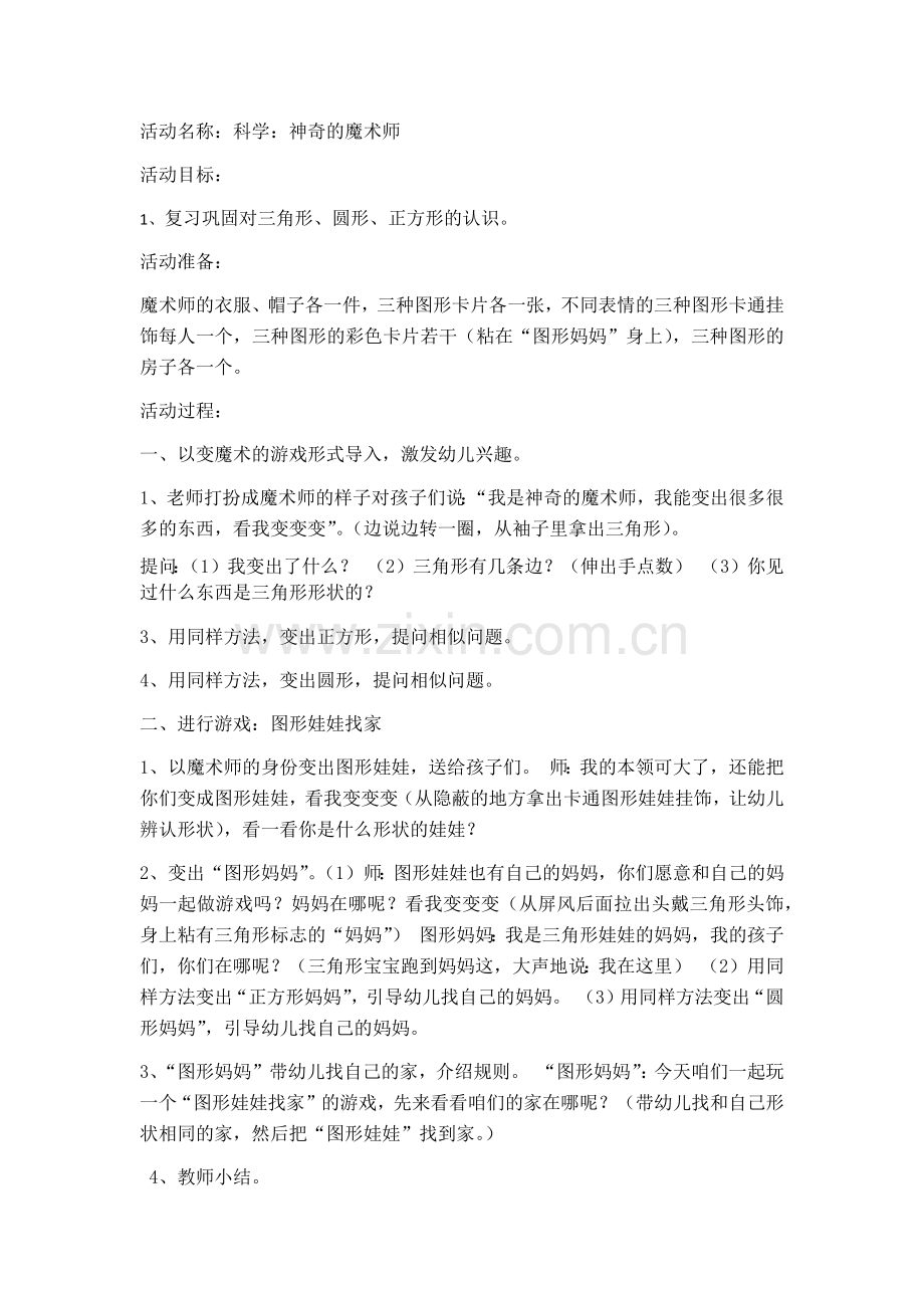 神奇的魔术师.docx_第1页