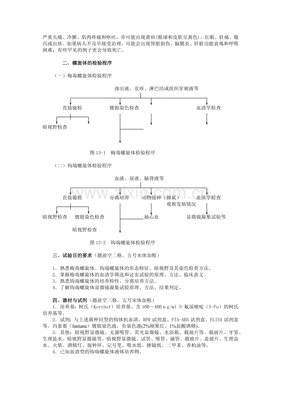 实验十三 螺旋体检验(1稿).docx_第2页