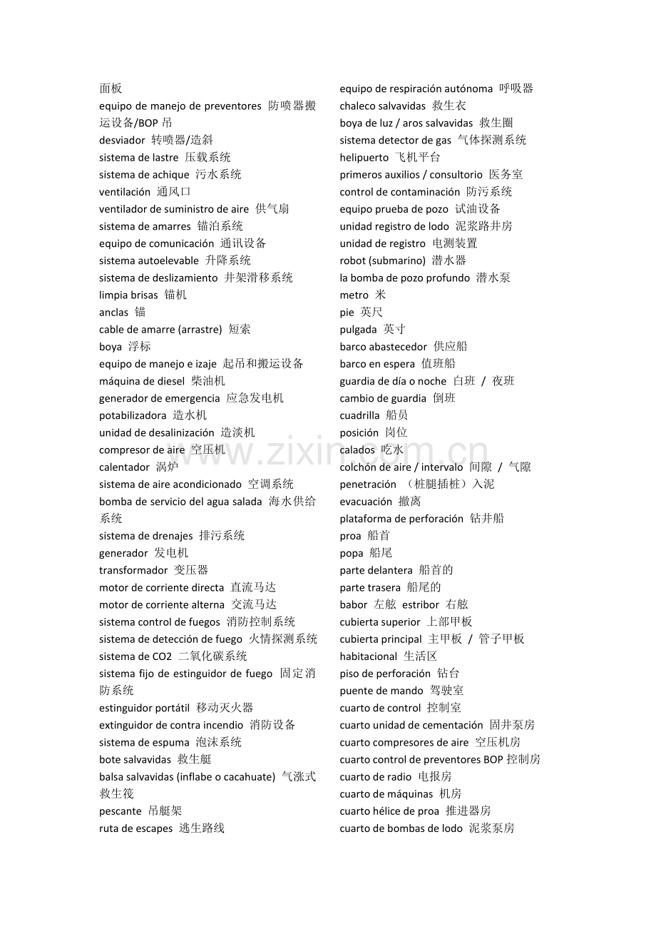 石油方面的西语.doc_第2页