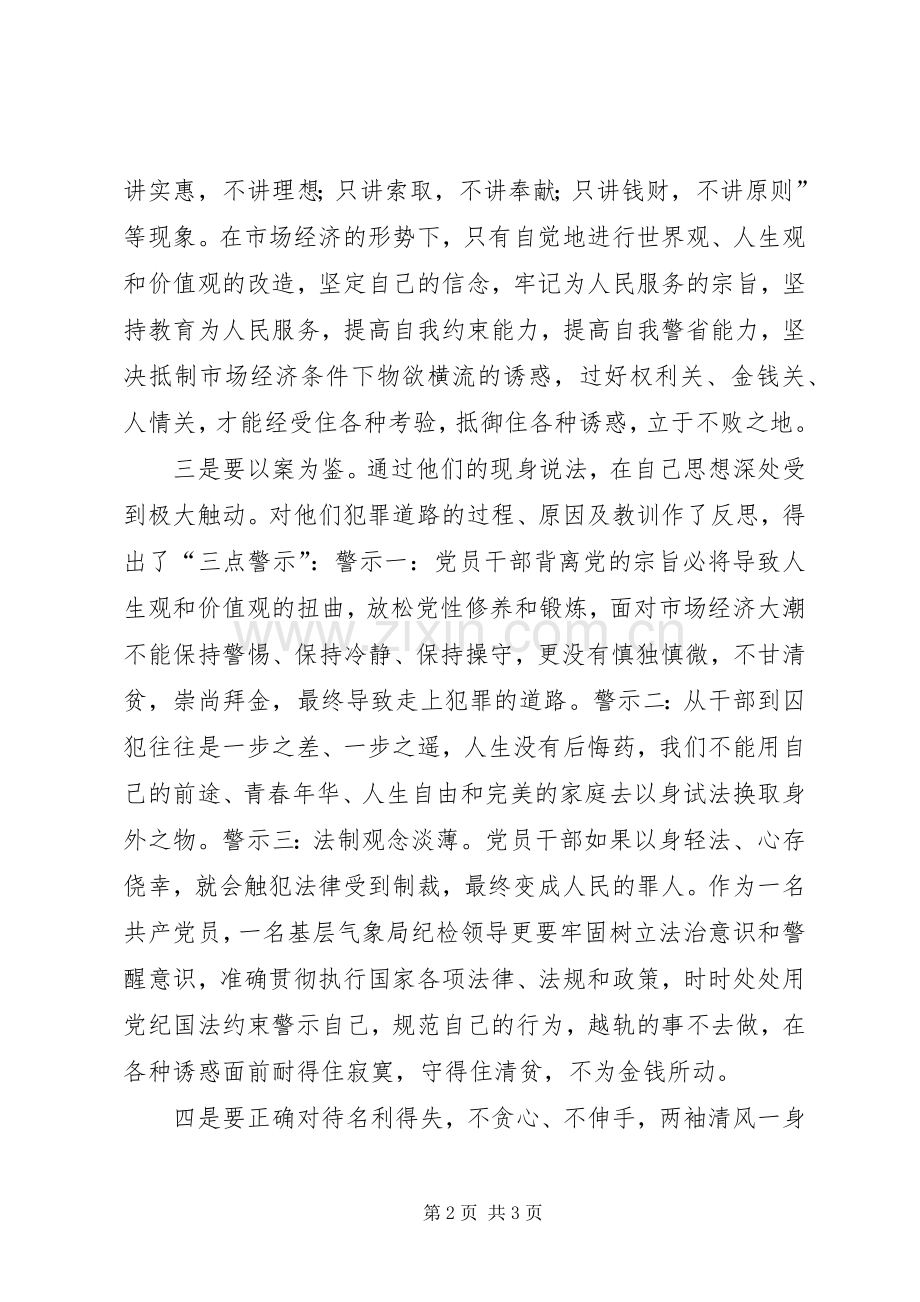 XX县区人民医院参观廉政教育基地体会心得.docx_第2页