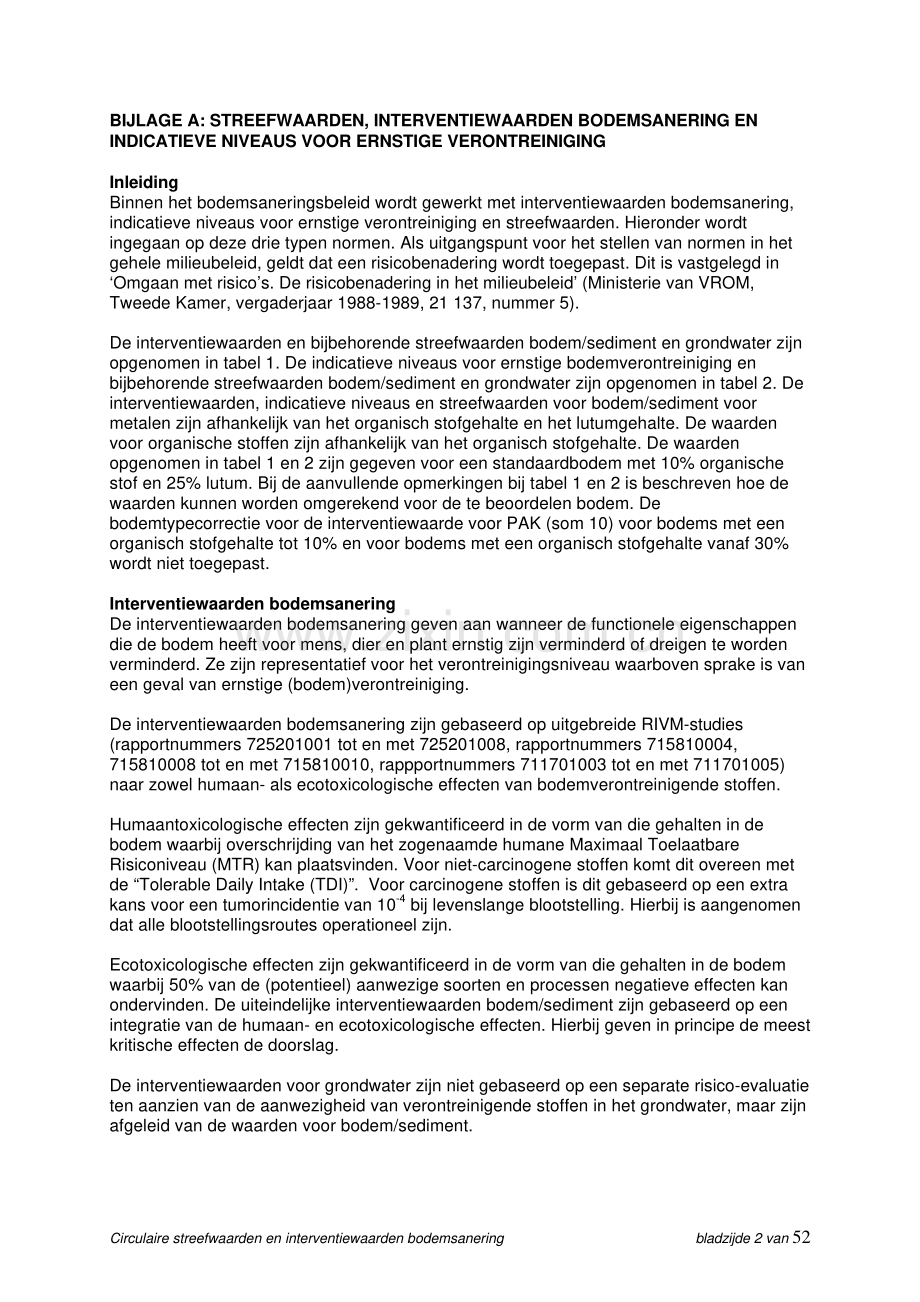 荷兰土壤与地下水环境质量标准bijlagecirculairestreefwaarden_bodem.pdf_第2页