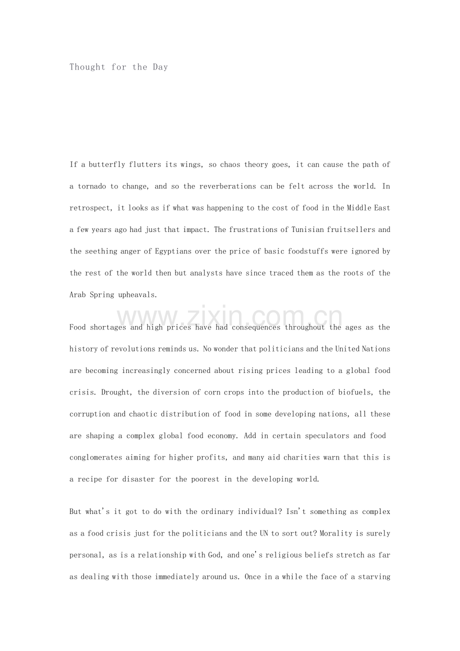 蝴蝶效应(英文).doc_第1页