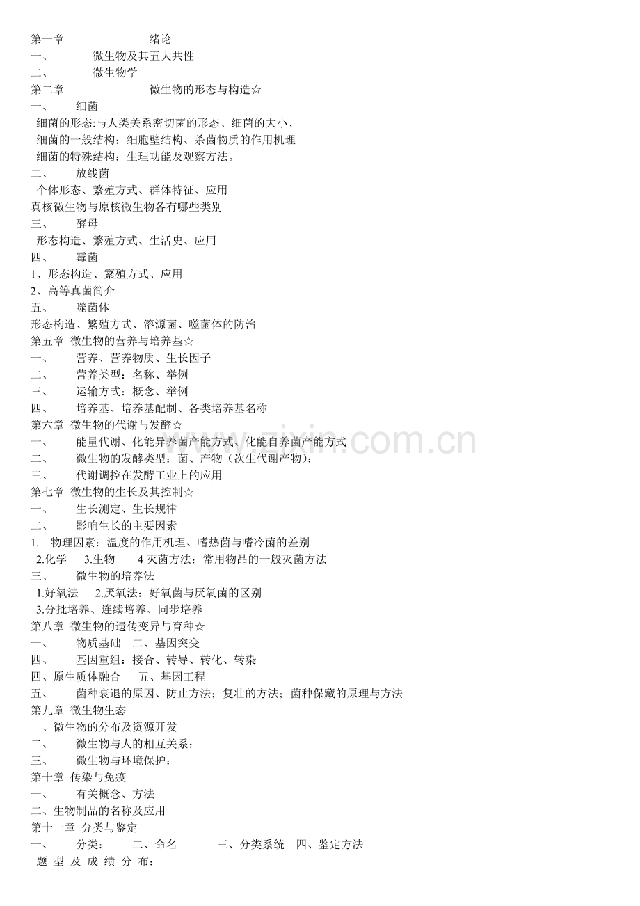 微生物大纲.doc_第1页
