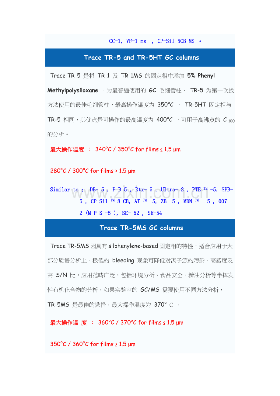 毛细管柱性能比较.doc_第2页