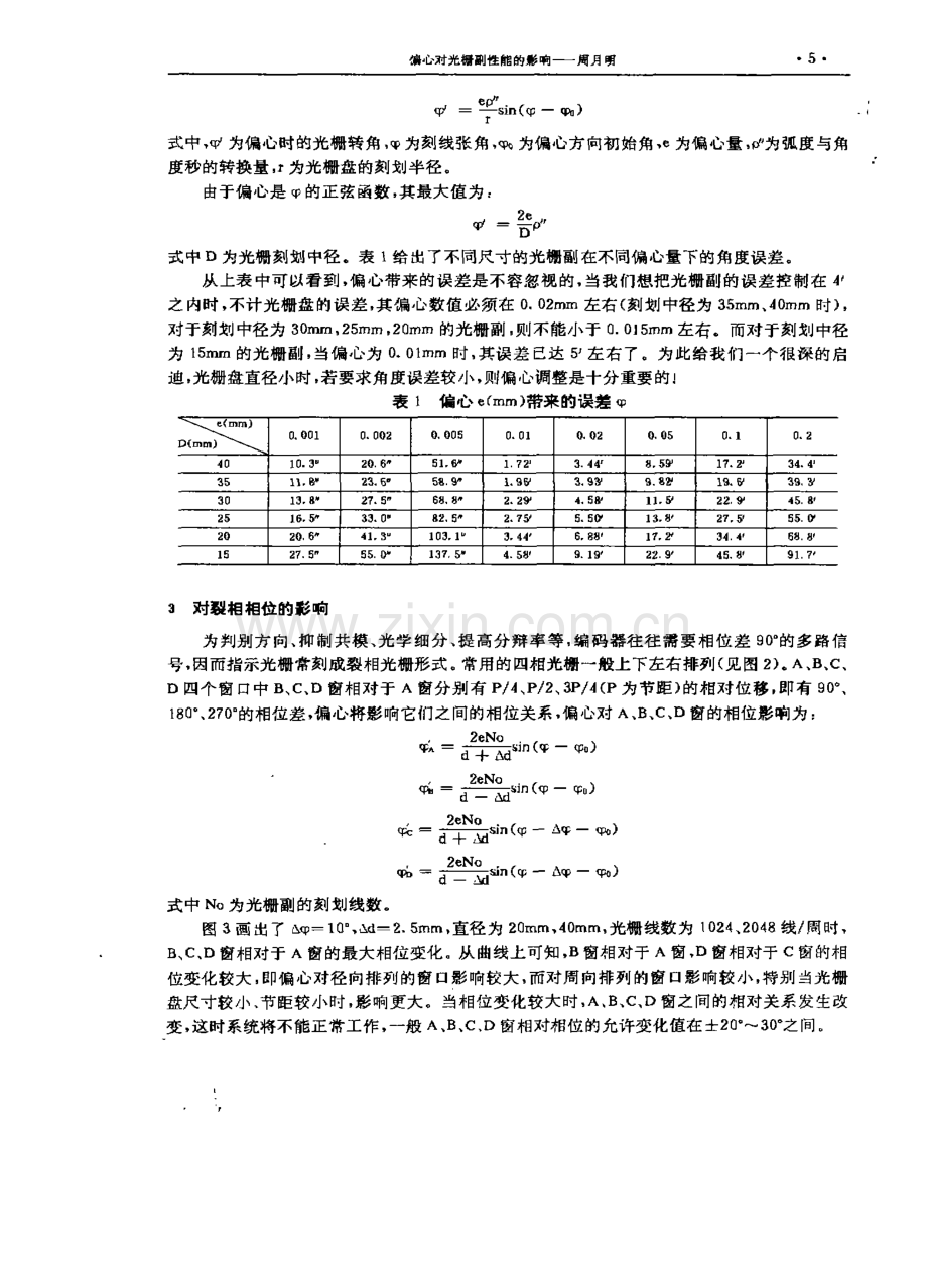偏心对光栅副性能的影响.pdf_第2页