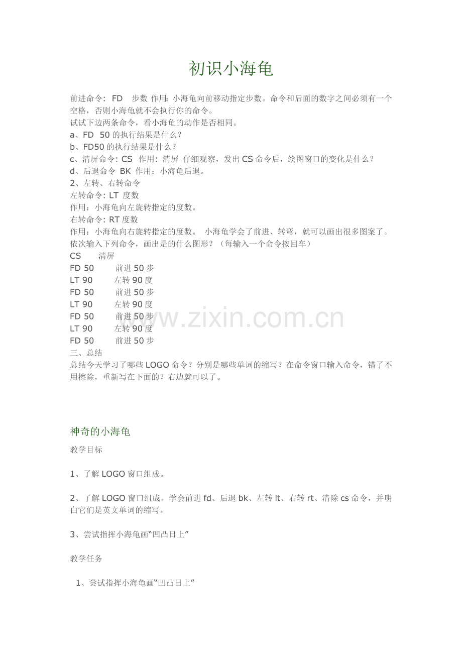 初识小海龟.docx_第1页