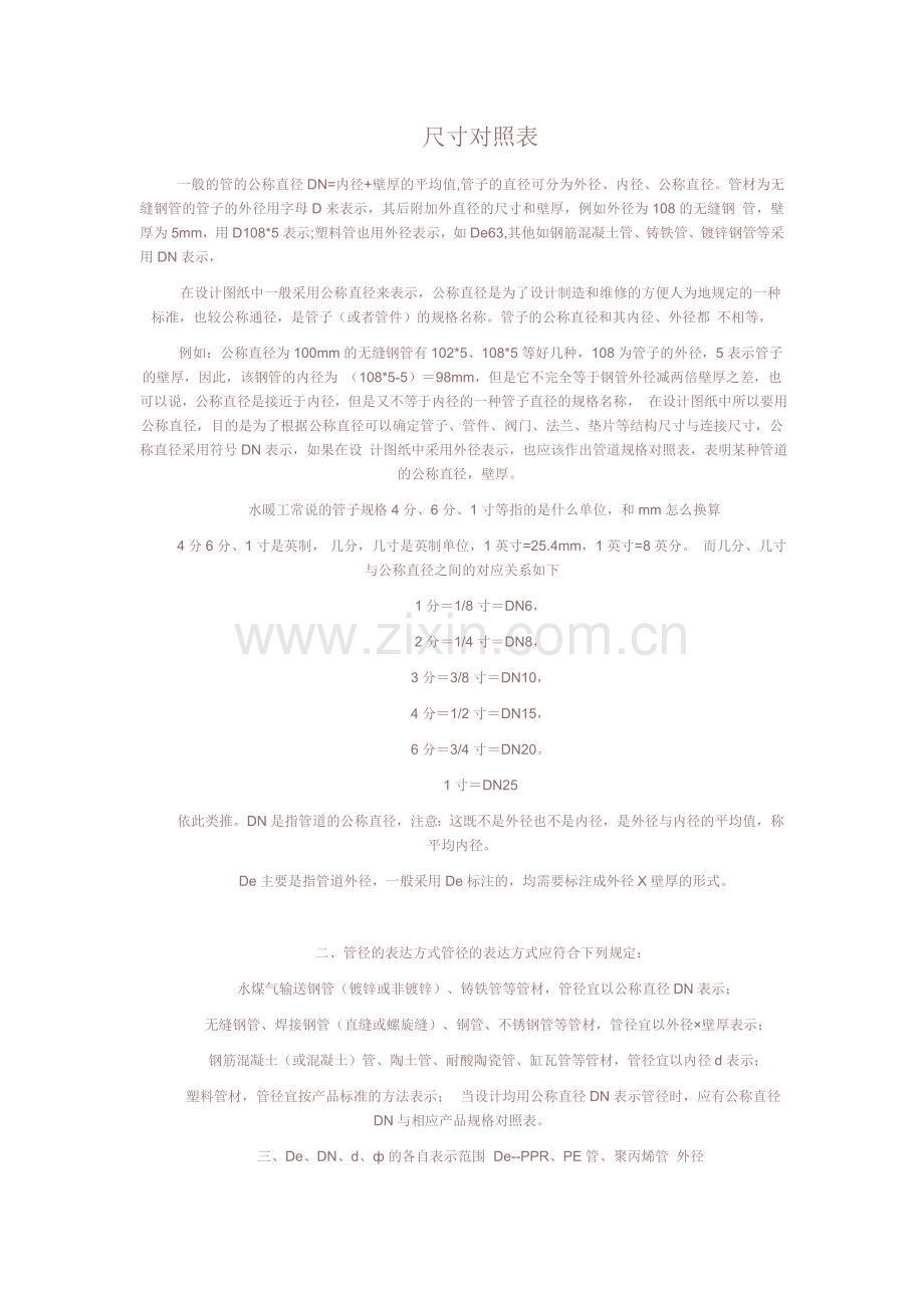 一般的管的公称直径DN.doc_第1页