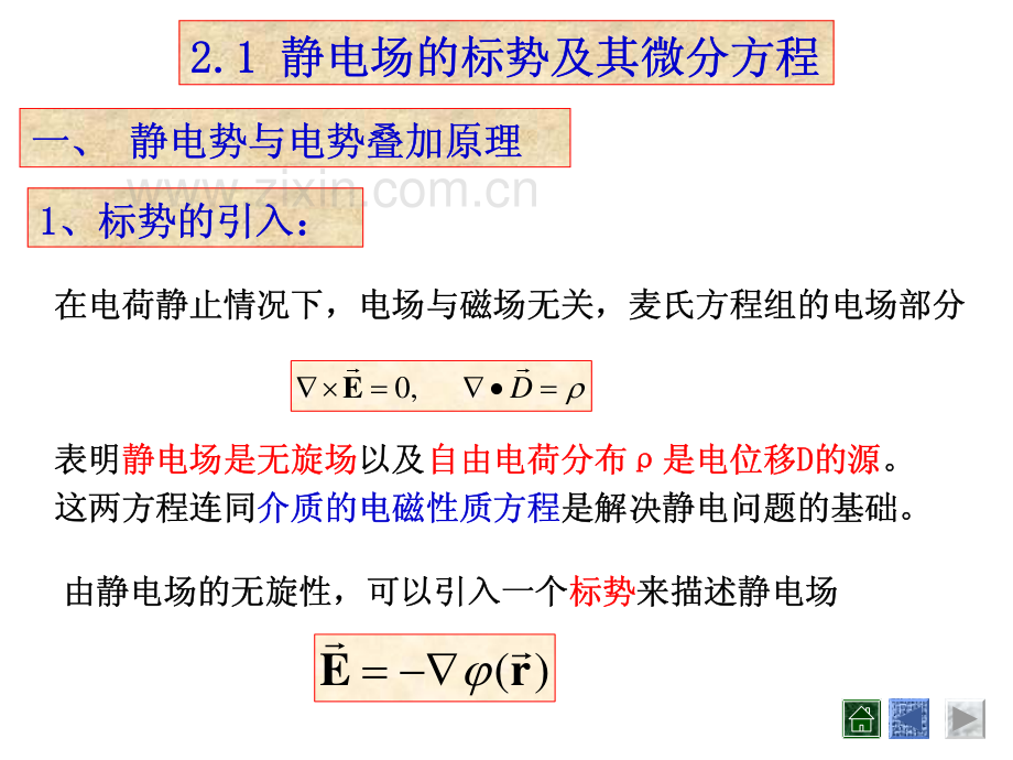 电动力学 第2章 2-1.pdf_第1页