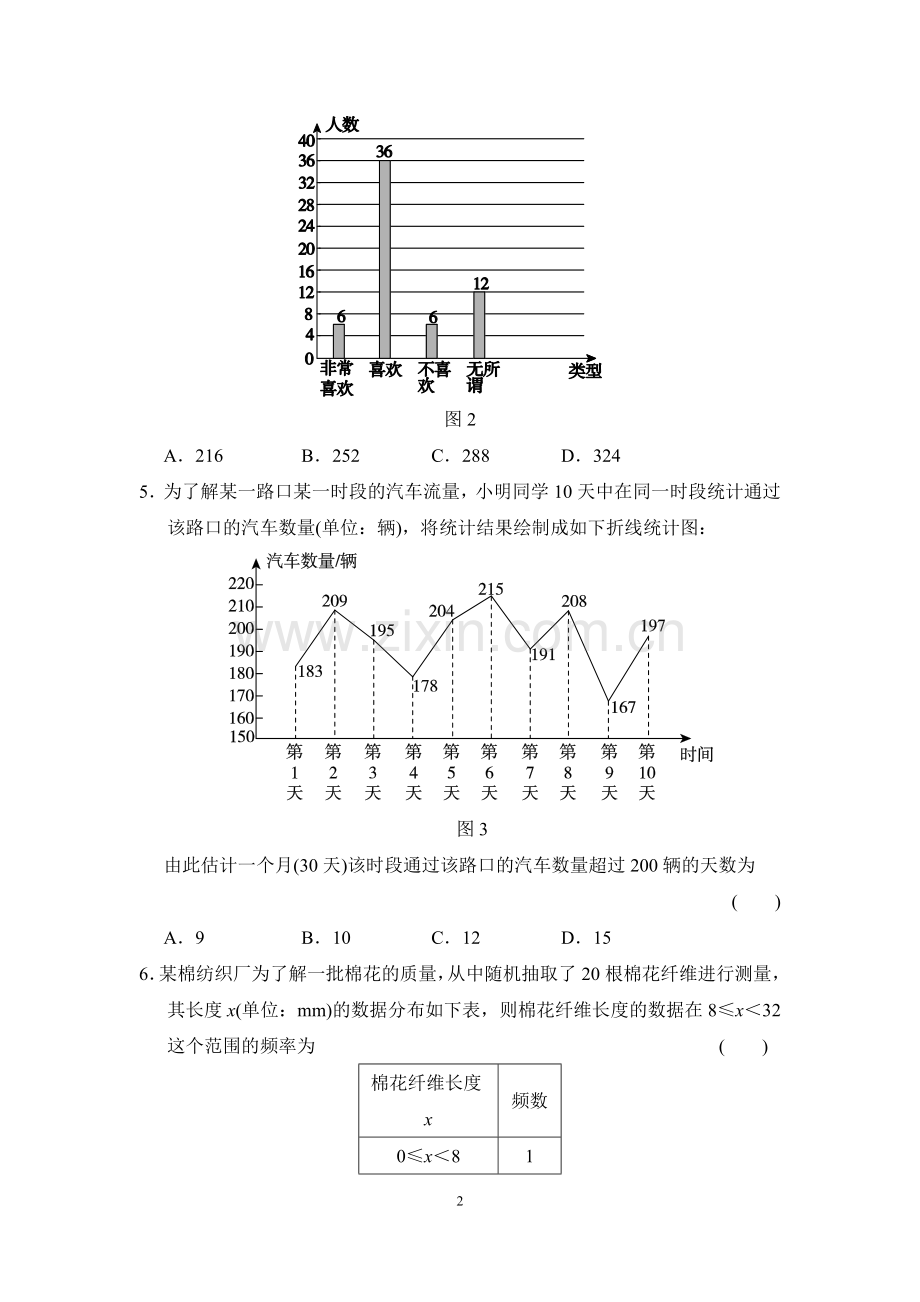 第十章质量评估试卷.doc_第2页