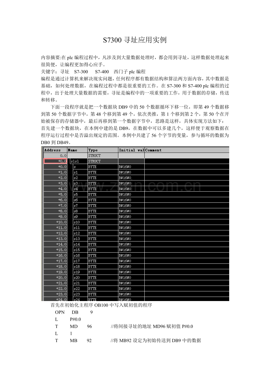 s7-300寻址实例.doc_第1页