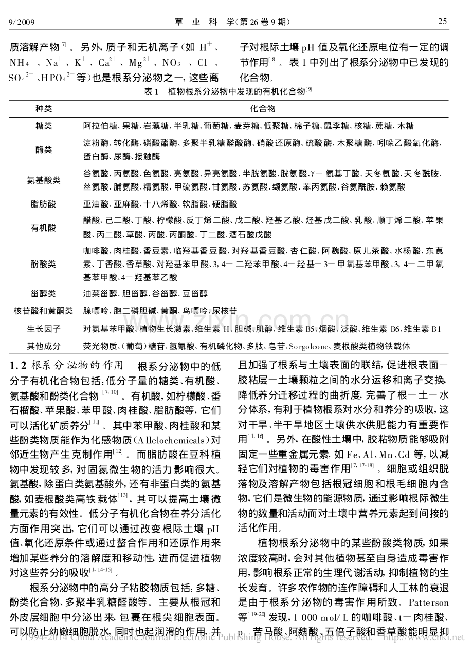 根系分泌物的作用及影响因素.pdf_第2页
