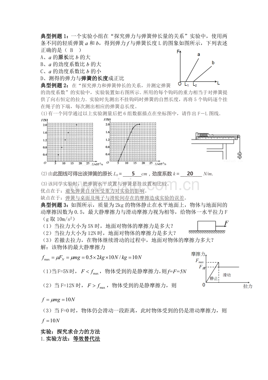 自己总结高一三四张知识点.docx_第1页