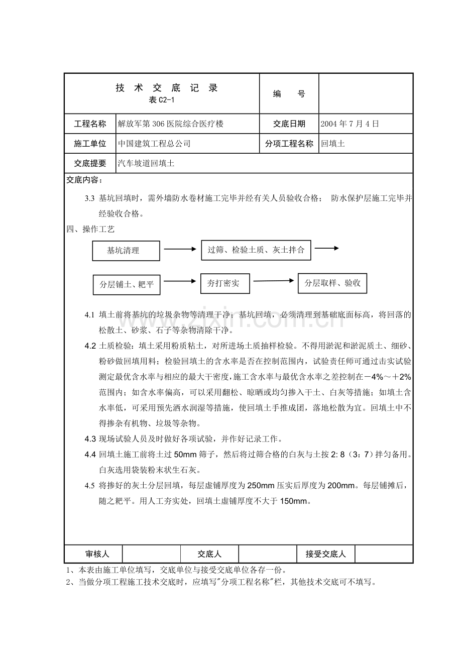 技术交底(汽车坡道回填土).doc_第2页
