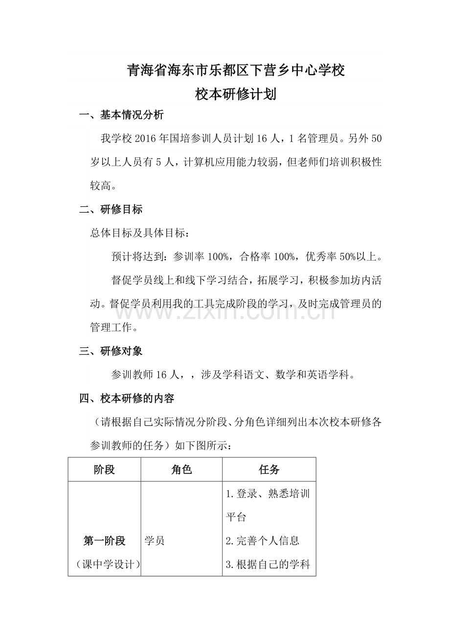 青海省海东市乐都区下营乡中心学校.doc_第1页