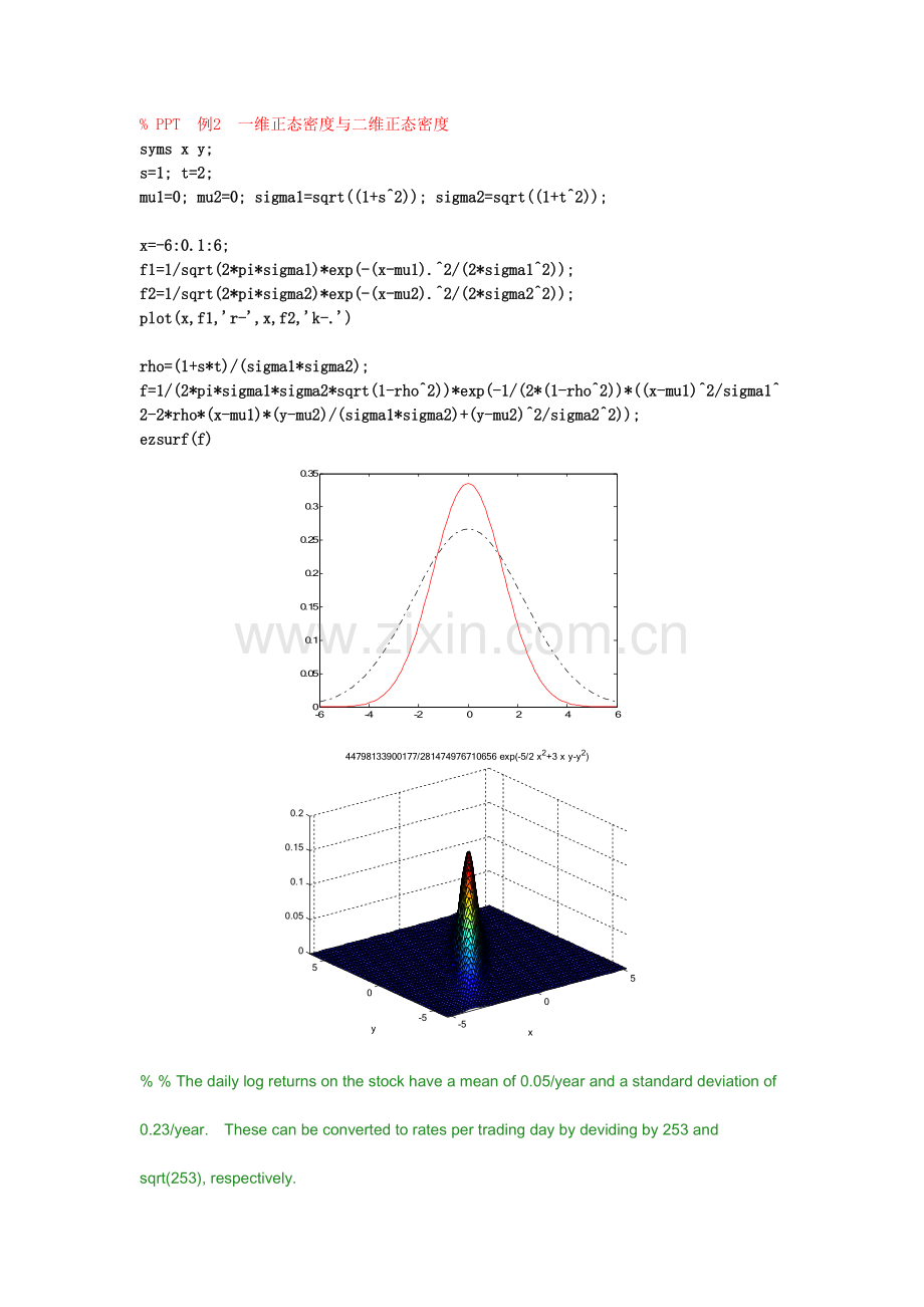 随机过程matlab程序.doc_第1页