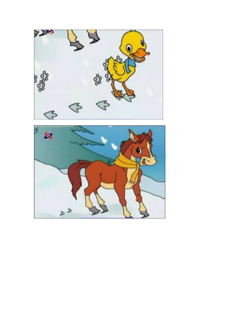 (部编)人教一年级上册《雪地里的小画家》的素材.docx_第1页