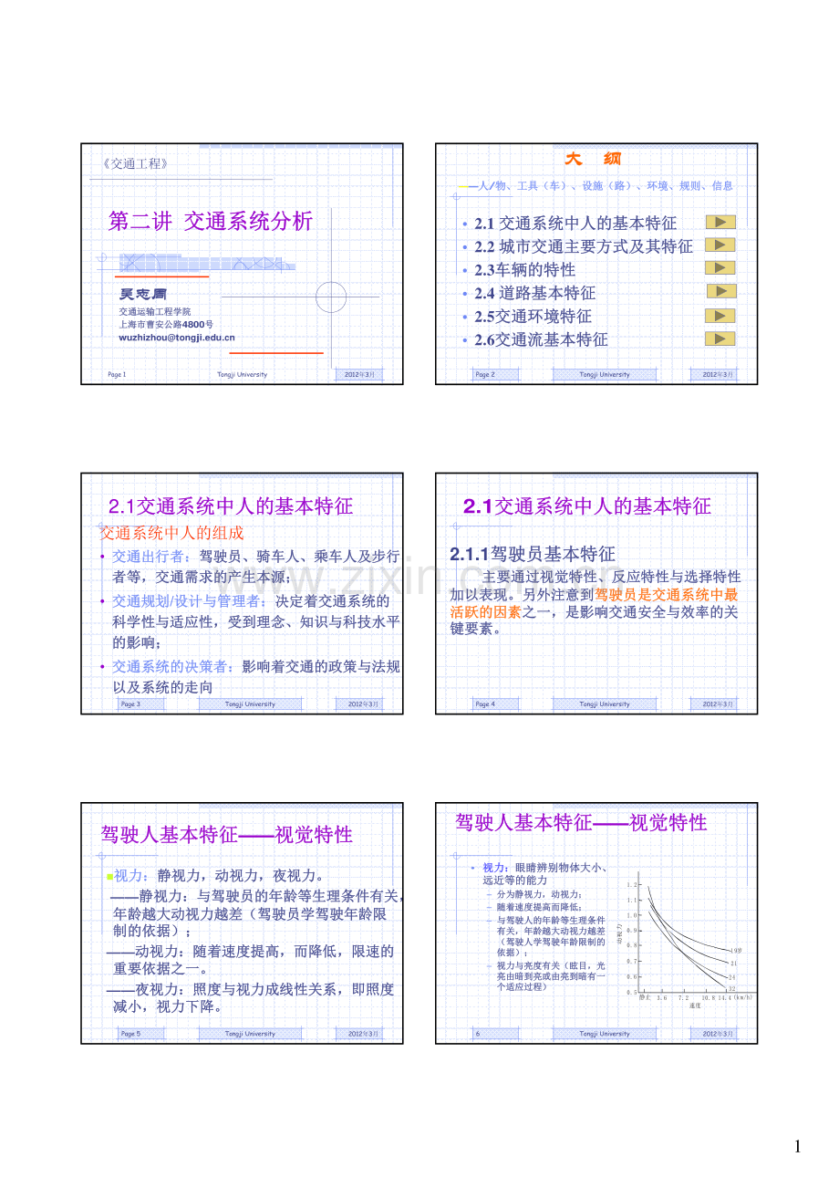 同济大学 交通工程(二)(交通系统分析).pdf_第1页