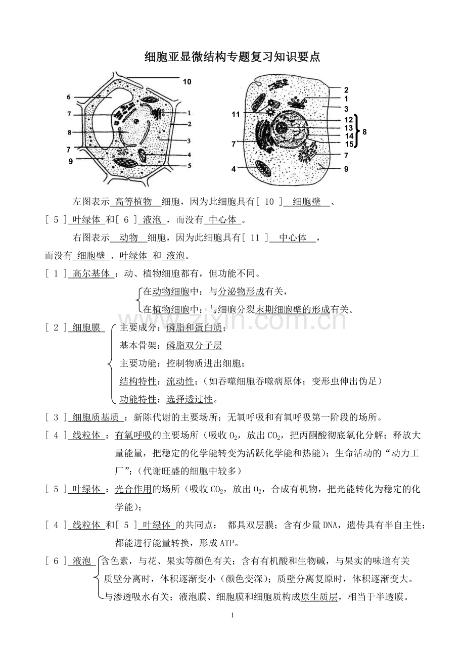 生物学业水平考试常考题.doc_第1页