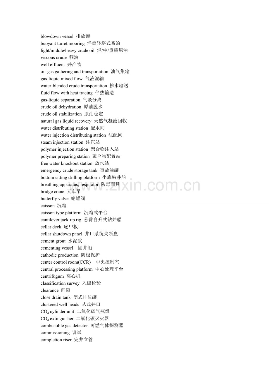 石油平台常用英语.doc_第2页