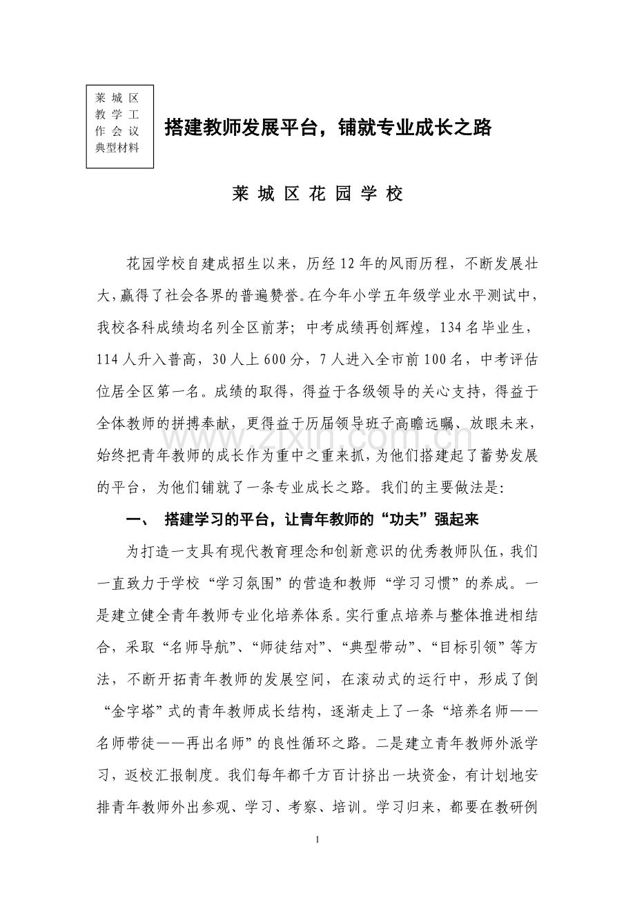 为青年教师搭建成长平台[2].doc_第1页