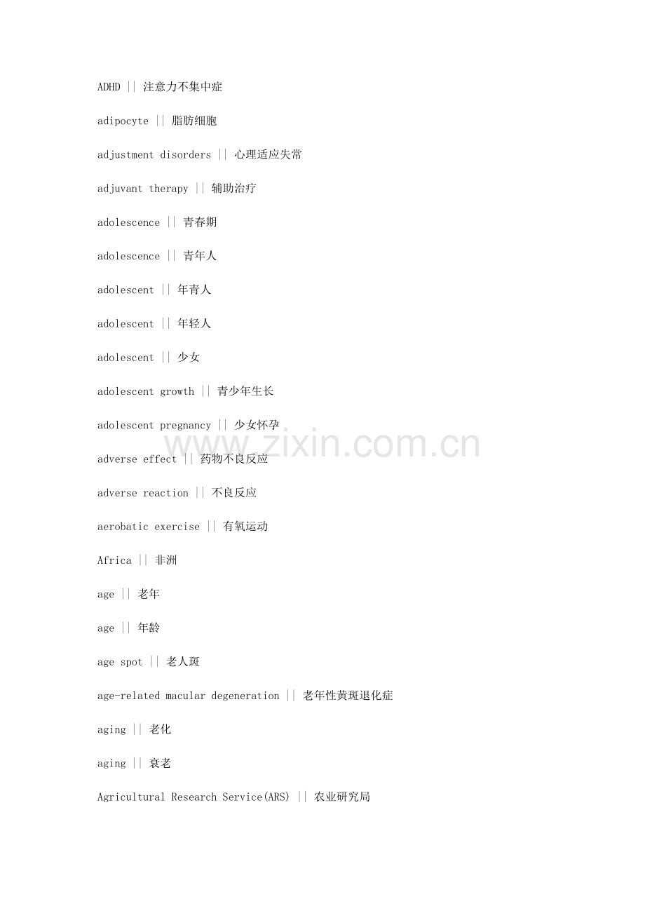 健康疾病类词汇.doc_第2页