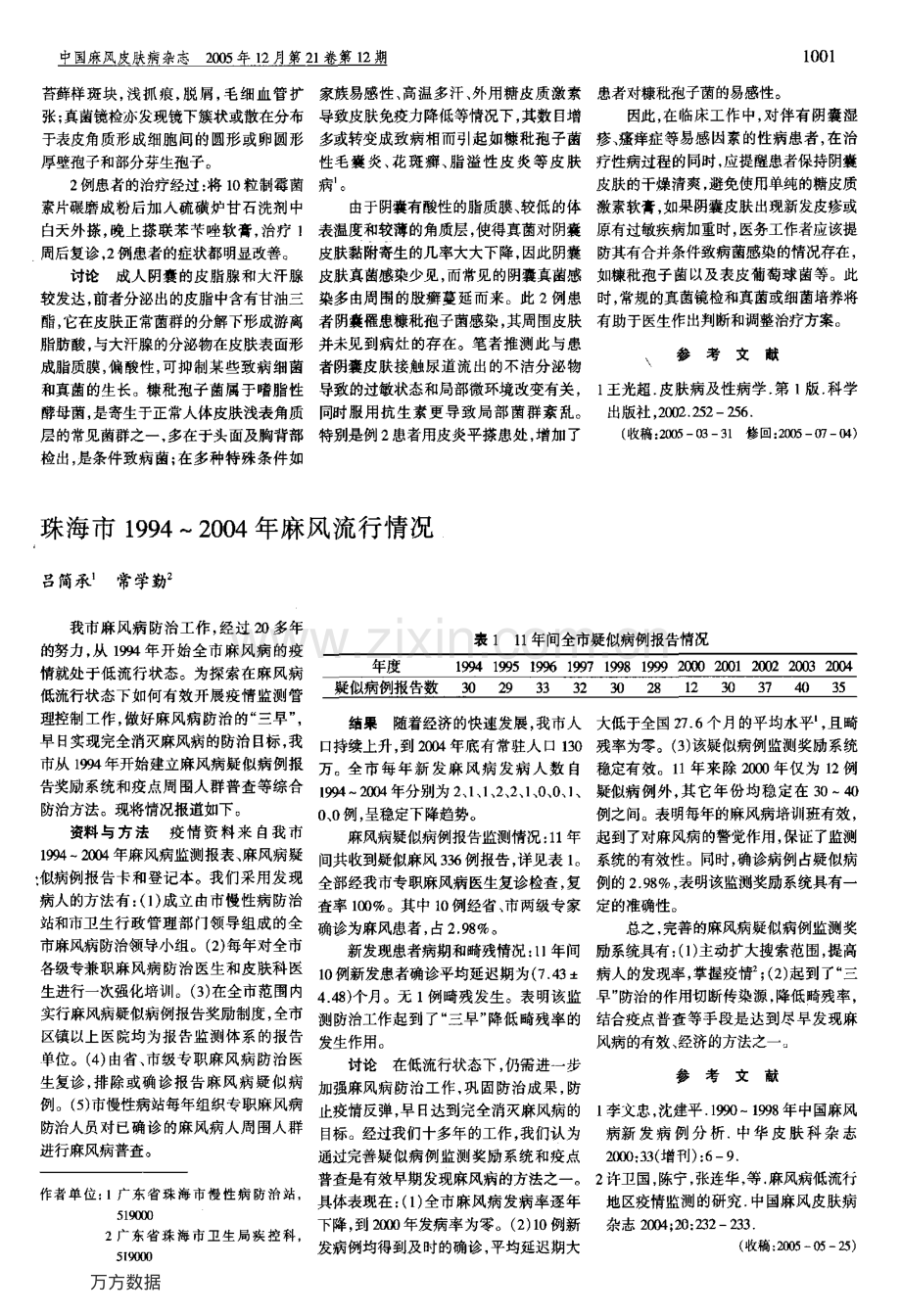 阴囊糠秕孢子菌感染2例.pdf_第2页