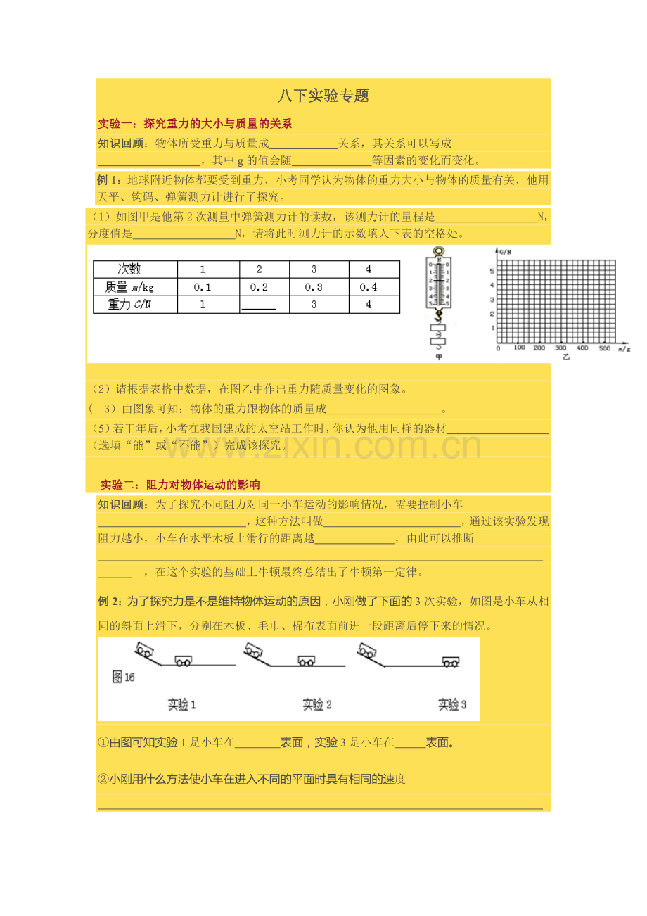 八下实验专题.doc_第1页