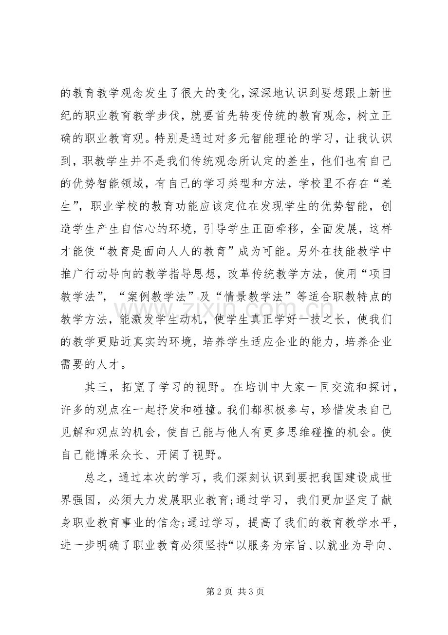 职业发展教育体会心得.docx_第2页