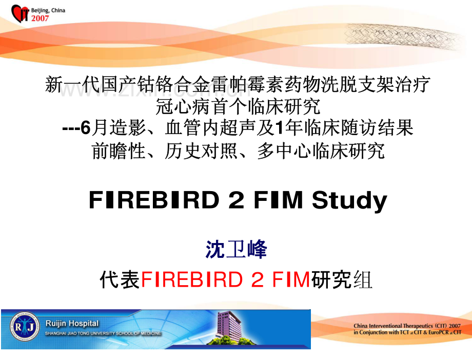 新一代国产钴铬合金雷帕霉素药物洗脱支架治疗.pdf_第1页