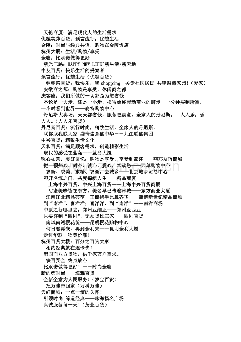 地产广告语 围墙.doc_第2页