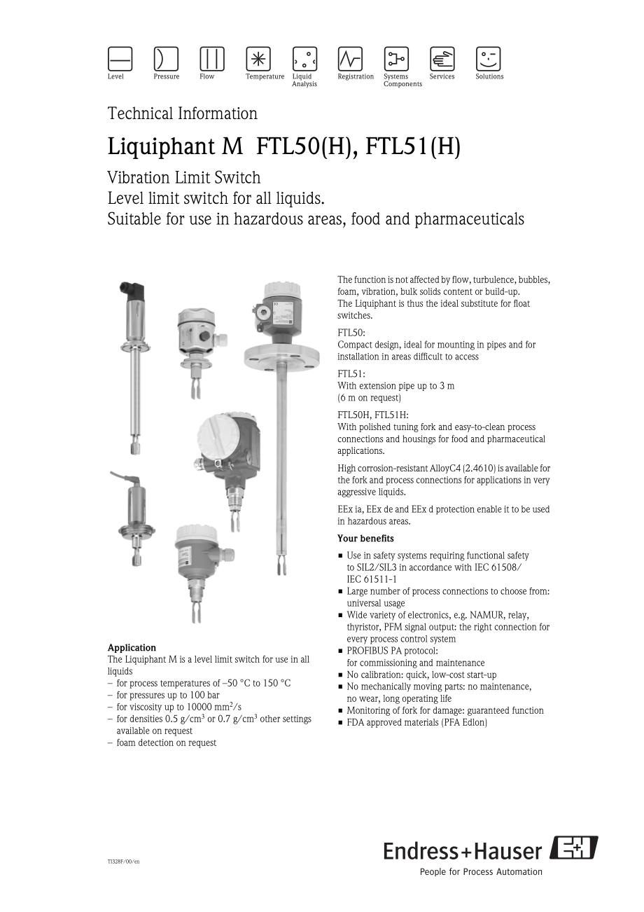 FTH50H音叉开关.pdf_第1页