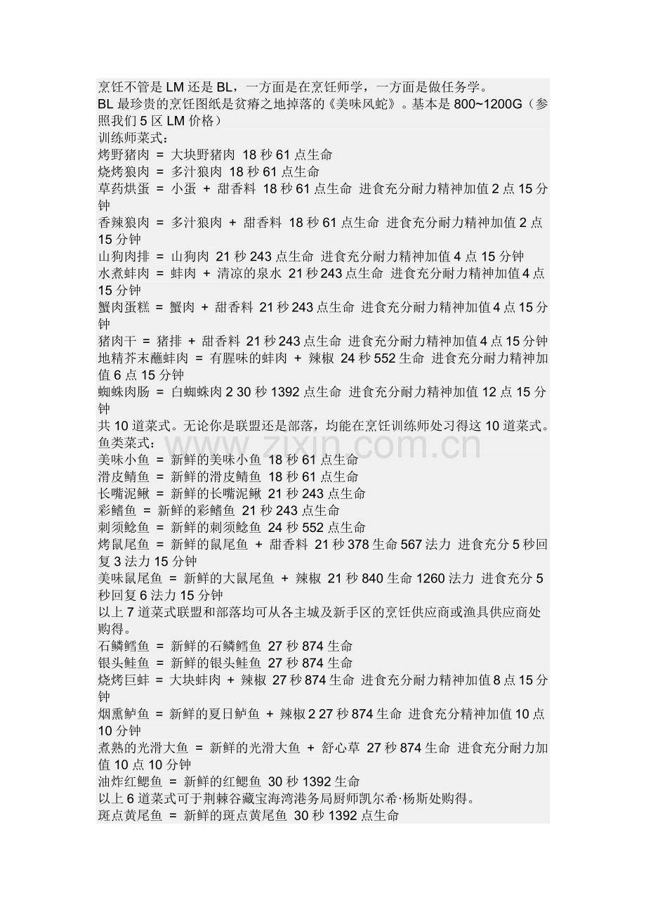 烹饪图纸(国服).docx_第1页