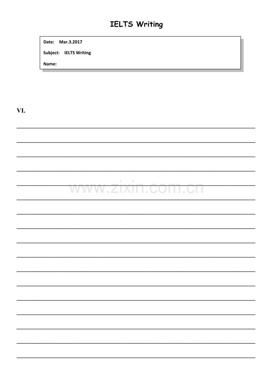 雅思写作基础测试.docx_第1页