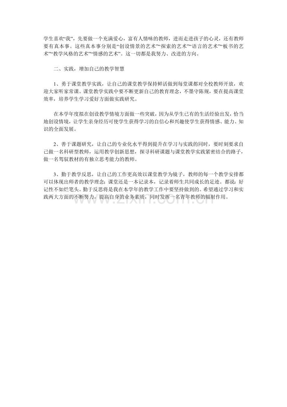 作为一个数学教师的个人规划.doc_第2页