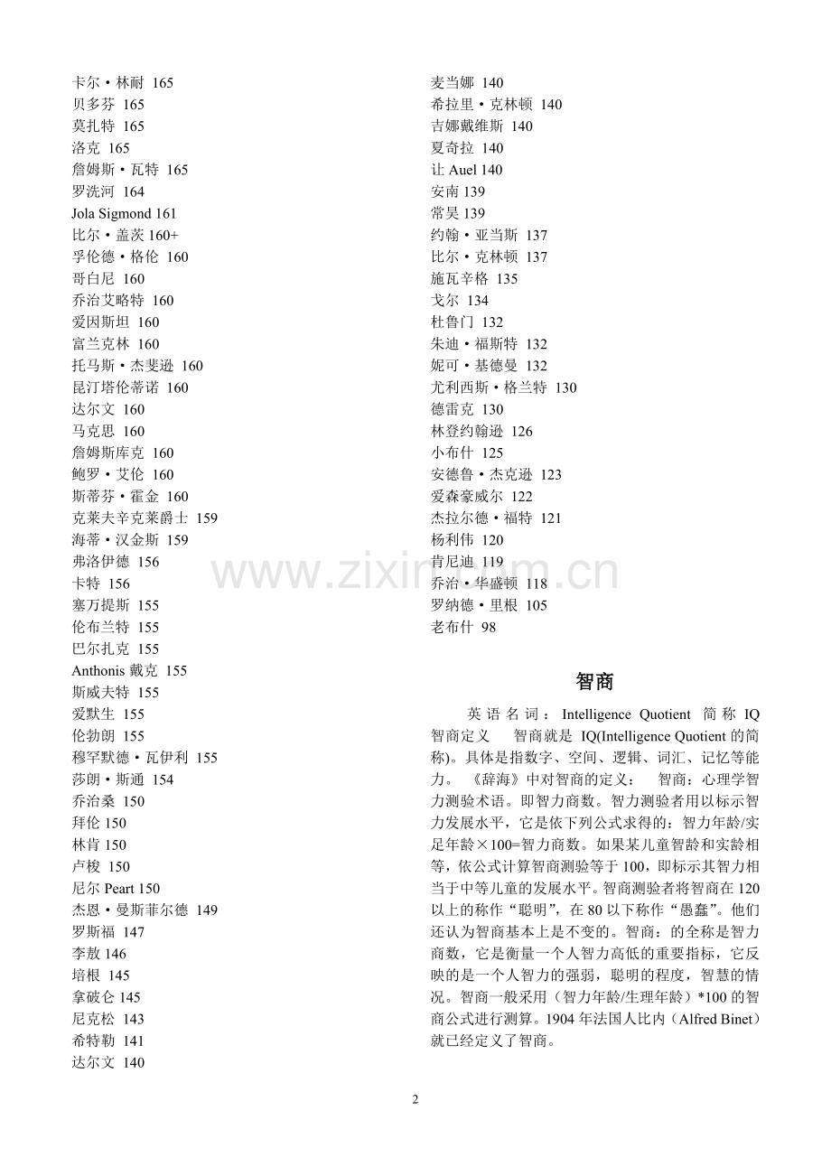 世界智商排行.doc_第2页