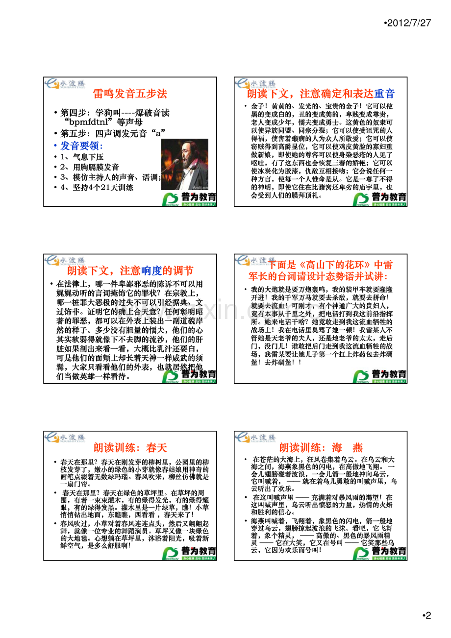 营养讲师即兴语流与发音训练.pdf_第2页