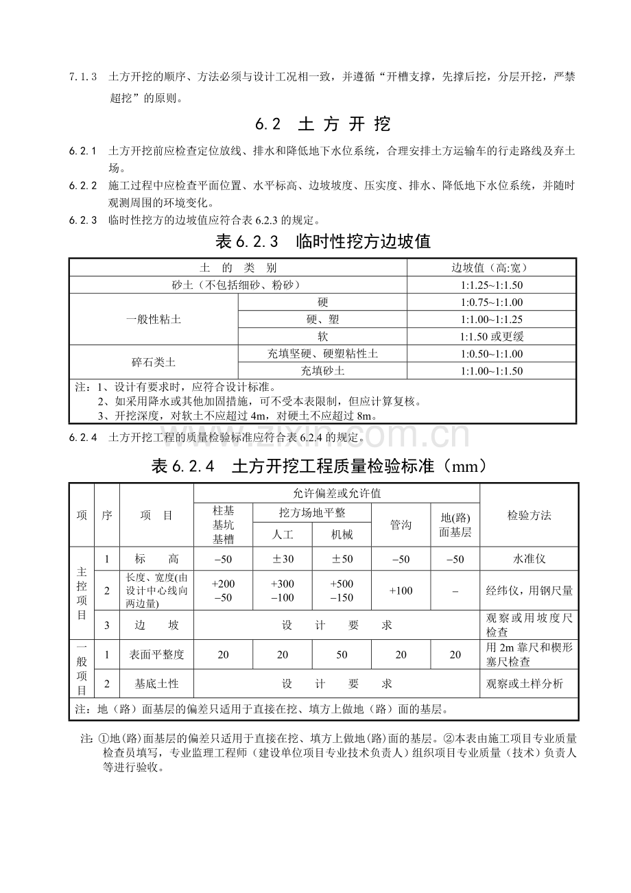 《建筑地基基础工程施工质量验收规范》检验批 用表.doc_第2页